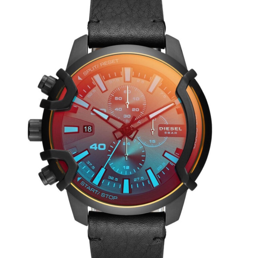 Diesel Black Chronograph Watch